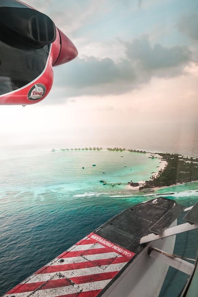 Seaplane JW Marriott Maldives