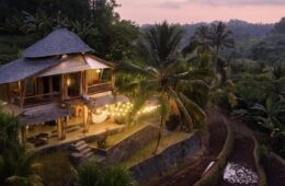 Bambus Hotels auf Bali