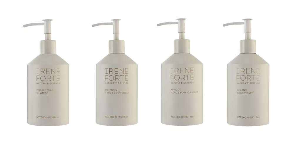 Irene Forte Skincare Hotel Amenities Forte Vita von Reisen in Style